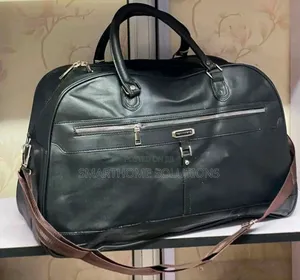 Leather Large Travel Duffle Bag