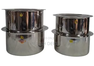 4 Piece Set Stainless Steel Cookware Set