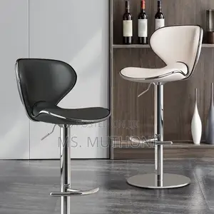 Modern Swivel High Quality Faux Leather Bar Stools*