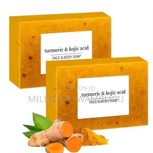 Tumeric and Kojic Acid Face and Body Soap