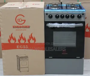 Eurochef Full Gas With Electric Oven +Timer Standing Cooker