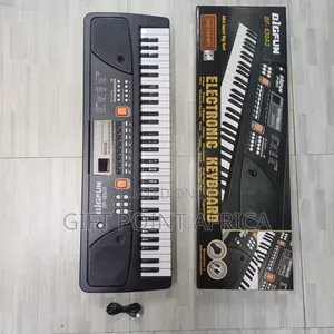 Electric 61 Keys Piano  With Free Microphone For Kids