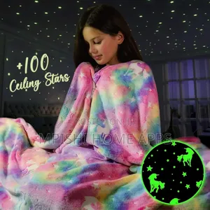 Magic Glow in the Dark Fleece Blanket