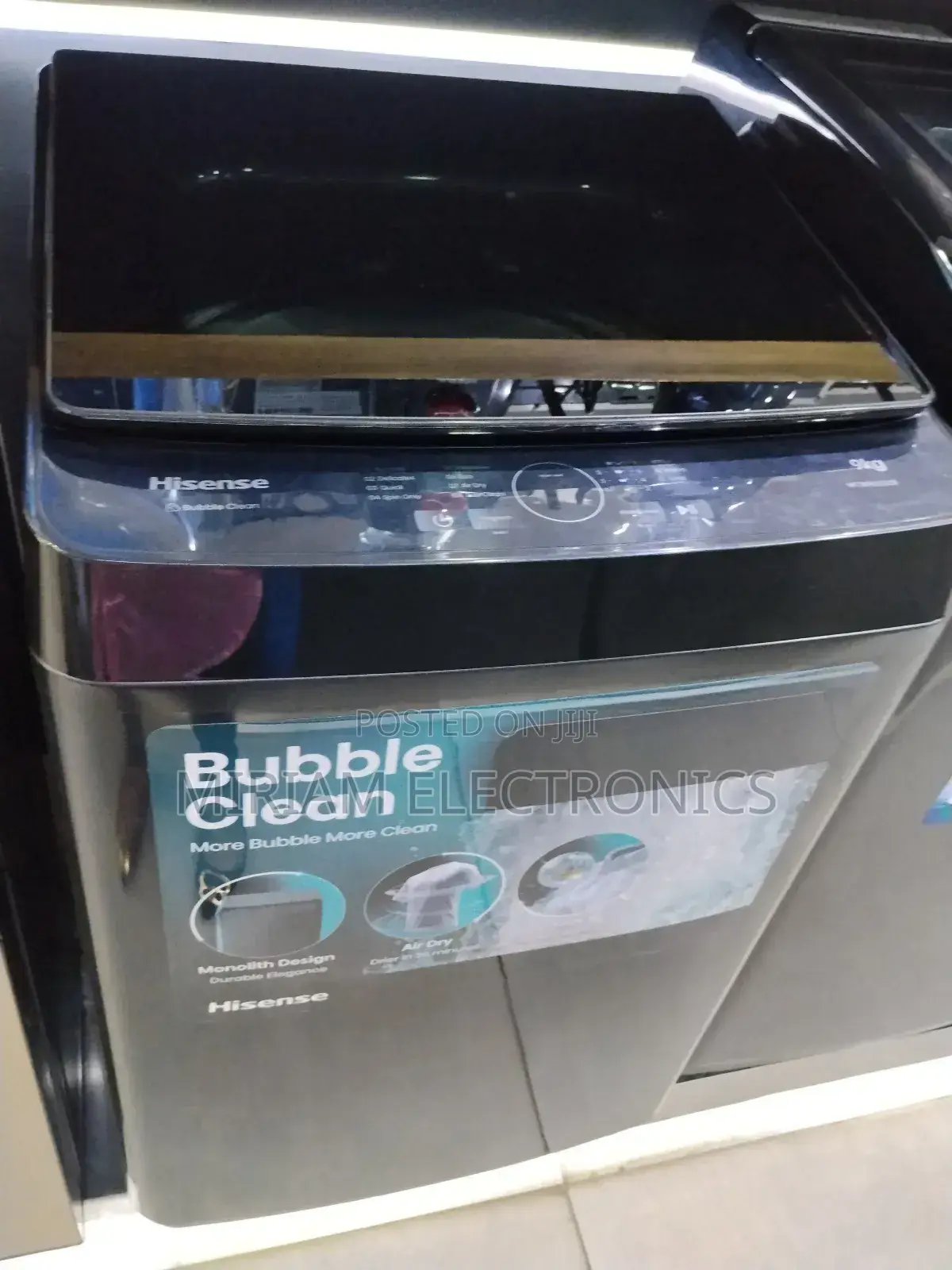 Hisense Washing Machine 9kg Top Load Full Automatic