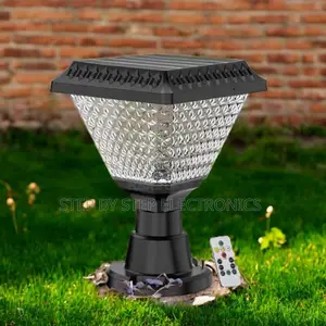 Dusk to Dawn Solar Led Gate Light Outdoor RGB Lighting With Sensor