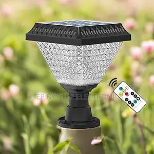 Dusk to Dawn Solar Gate Light RGB Led Auto on/Off Weatherproof