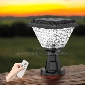 Solar Led Garden Gate Light Dusk to Dawn RGB Colors Auto Sensor