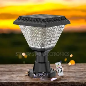 Solar Garden Light Auto on/Off RGB Colors Waterproof Outdoor Lamp