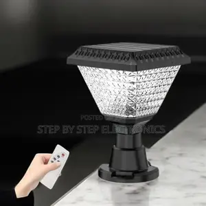 Dusk to Dawn Solar Gate Light Weatherproof RGB Led Outdoor Lighting