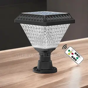 RGB Solar Gate Light Dusk to Dawn Auto Sensor Durable Outdoor Lamp