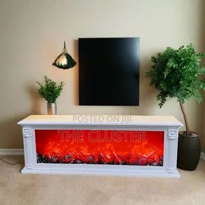 100cm Decorative Led Fireplace – Modern Wall Mounted Flame Effect