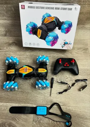 Rechargeable Mobile Gesture Sensing Mini Stunt Car For Kids