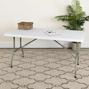 Durable Plastic Folding Table for Home Office