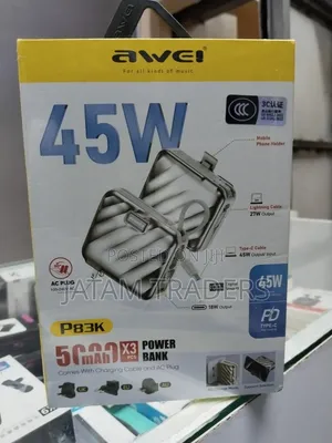 45 Watts 5000mah Power Bank