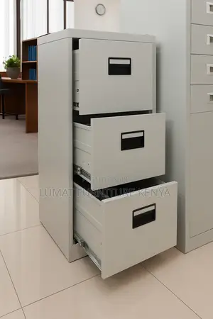 Three Spacious Drawers With Smooth Sliding