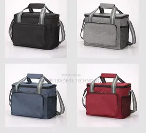 15l Portable Insulated Thermal Cooler Lunch Bags(D)