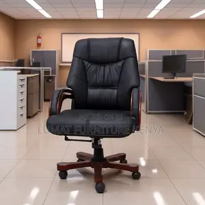 Leather Executive High-Back Office Chair