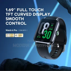 Oraimo Watch 6 Pro 1.69'' Full Touch Smart Watch
Smartwatch