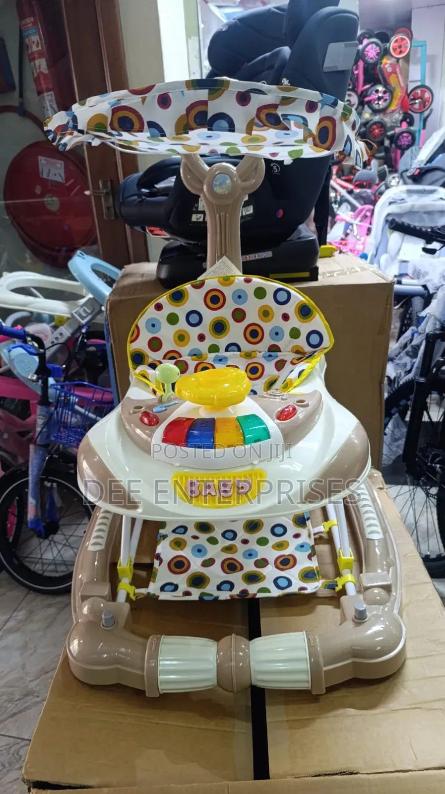 Baby Walkers With a Rocking Function
