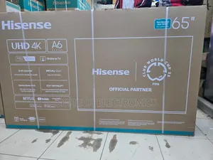 Hisense 65′′ 65a6 Vidaa Smart Uhd Tv – New Model 2025