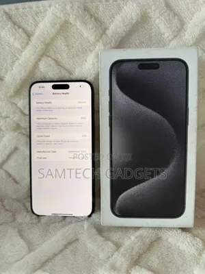 Apple iPhone 15 Pro Max 256 GB Black