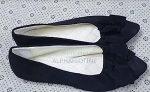 Trendy Women's Flat Footwear Pointed Bow for All Seasons