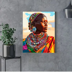 Maasai Paint by Number Kit