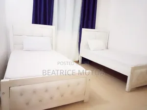 Leather Twin Beds