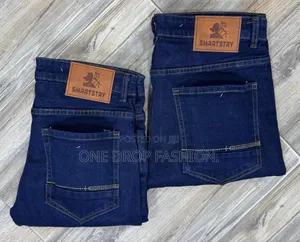 Smarty Men Plain Jeans Sizes 30-40