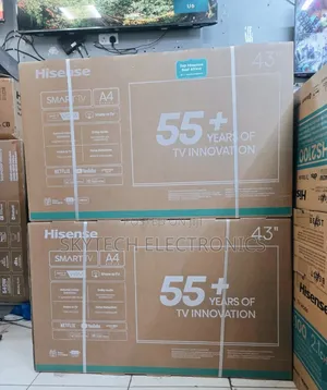 Hisense 43′′ 43a4q (New 2025) FHD Smart Frameless Tv