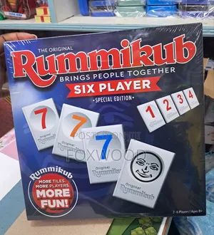Rummikub Six Player - Special Edition" Board Game.