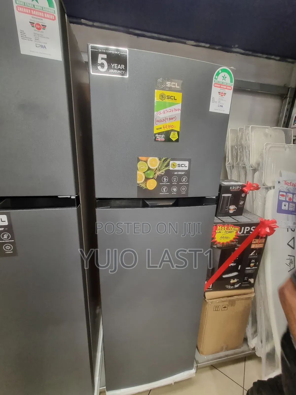 SCL 247l Refrigerator – Energy Efficient, Model SCL-Rtn247ecpg