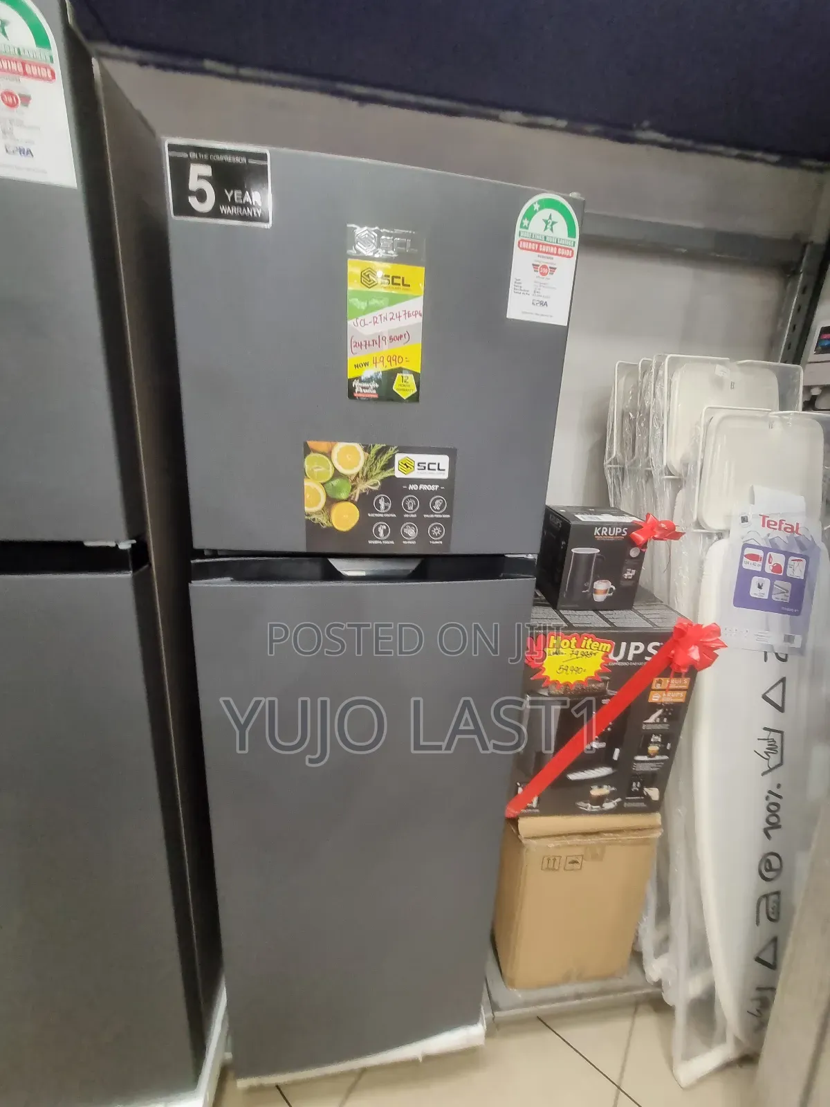 SCL 247l Refrigerator – Energy Efficient, Model SCL-Rtn247ecpg