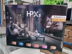 Hpx5 Android 11 Projector Portable 1080p Hd Dual Wifi Smart Projector.