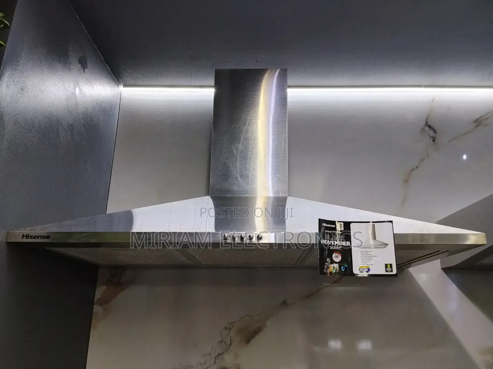Hisense 90cm Hho90tass Built-in Pyramid Chimney Hood