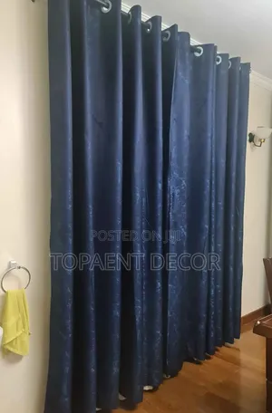 Where Style Meets The Sunlight Nevy Blue Window Curtains