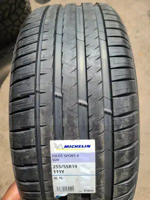 255 /55 R19 Michelin Tyres 111y Pilot Sports 4 Suv Xl Tl