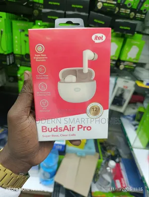 New Itel Buds Air Pro Super Bass Wireless Bluetooth Earphones