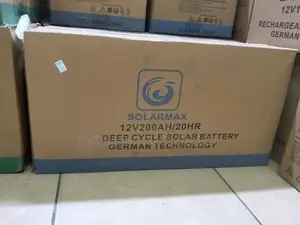 Solarmax 12v 200ah Deep Cycle Solar Battery.