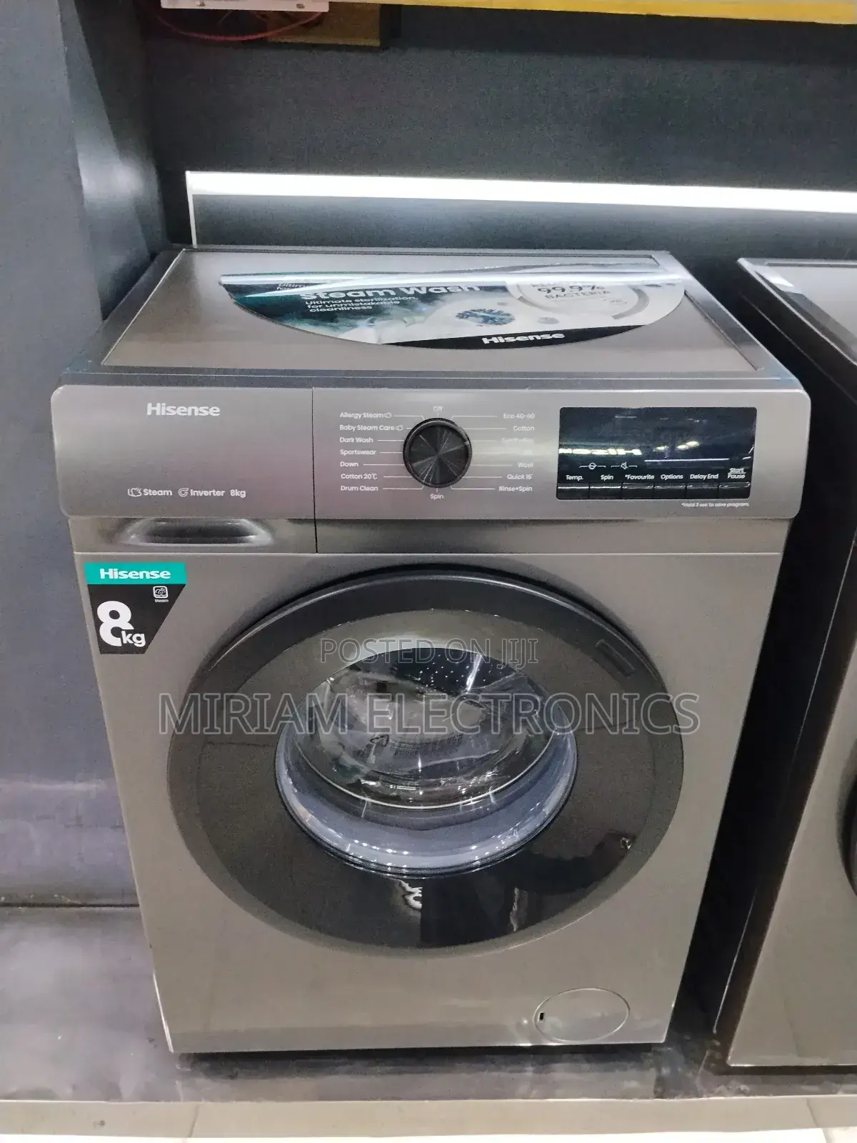 Hisense Washing Machine 8 Kg Front Load