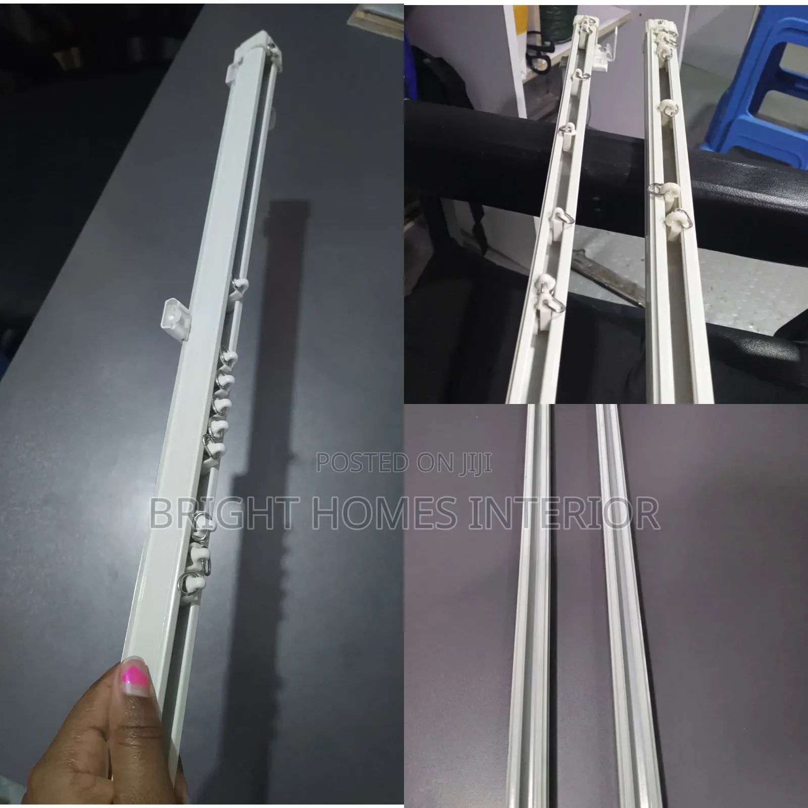 Single Track Rail Very Strong to Support Curtain