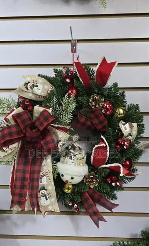 Christmas Wreaths With Decor