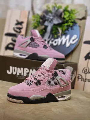 Air Jordan 4 Retro Orchid Sneakers For Ladies