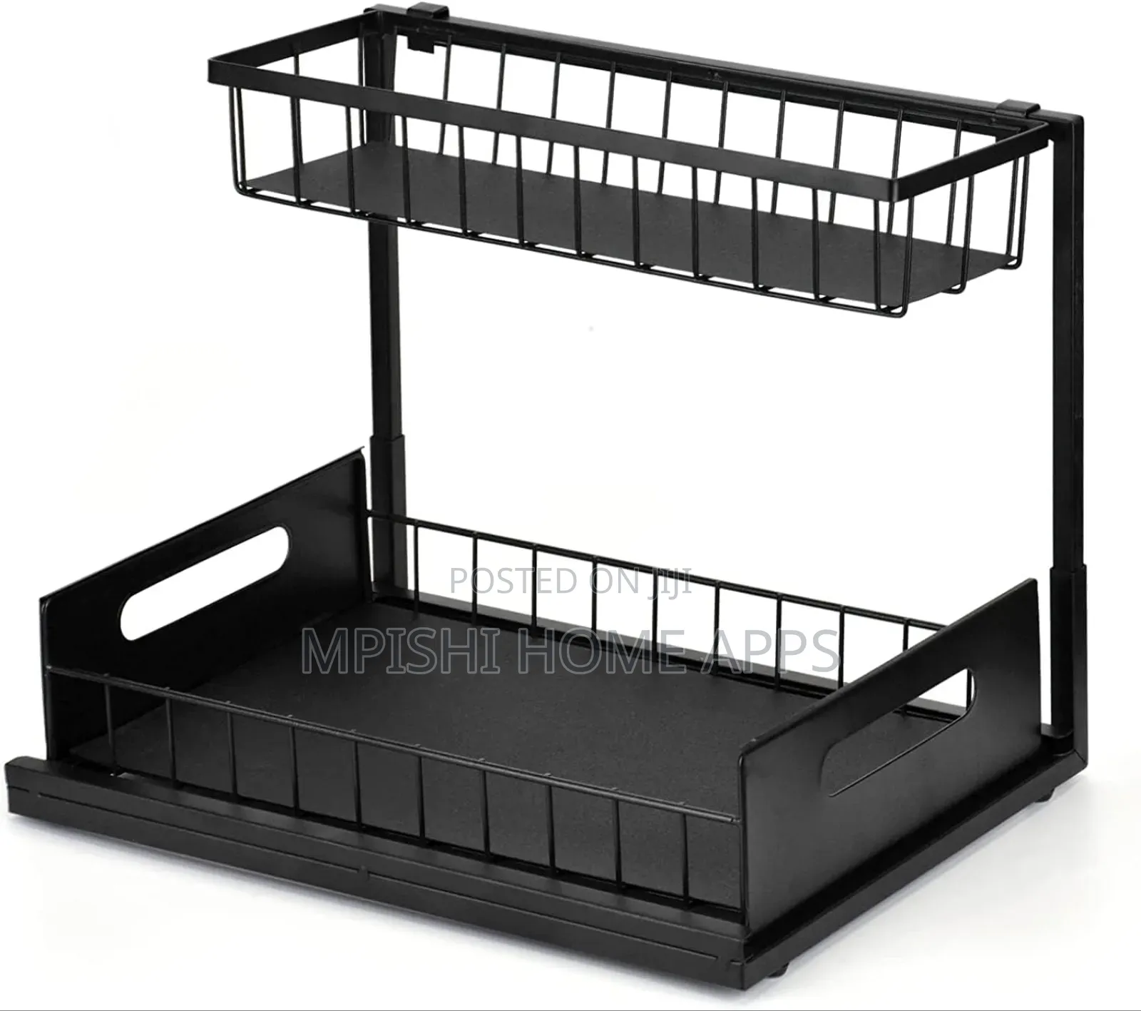 2 Tier Pull-Out Storage Rack