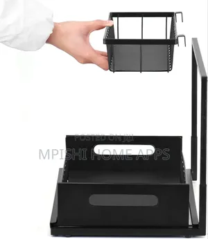 2 Tier Pull-Out Storage Rack