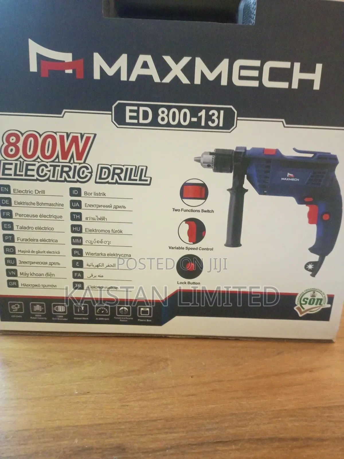800w Maxmech Drill Set