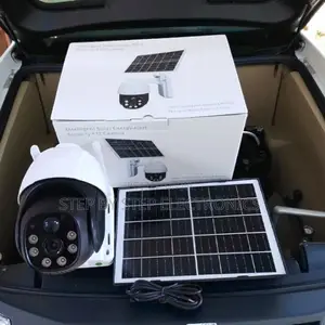 4g PTZ 3mp Solar Camera With Weather-Resistant Dust Proof Housing