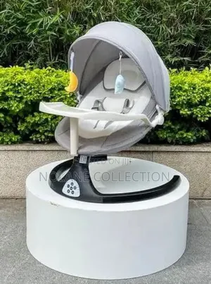 Electric Baby Swing With Feeding Tray