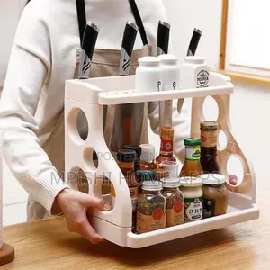Double Layer Multifunctional Spice Rack