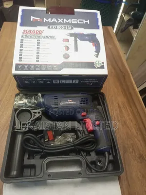 High Quality 800w Maxmech Drill Set Corded